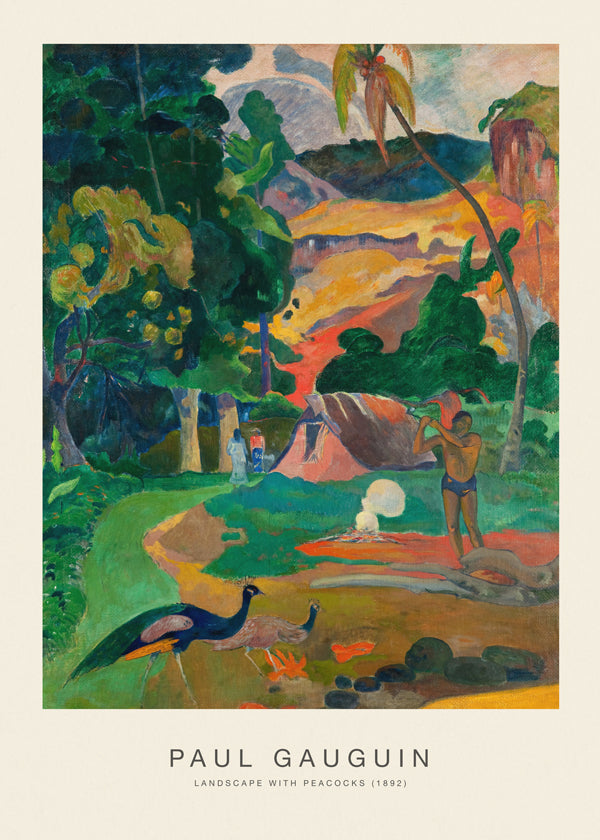 Landscape with Peacocks (Special Edition) - Paul Gauguin