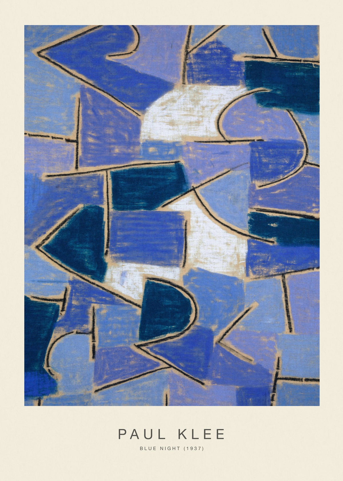 Blue Night (Special Edition) - Paul Klee - Unframed art print