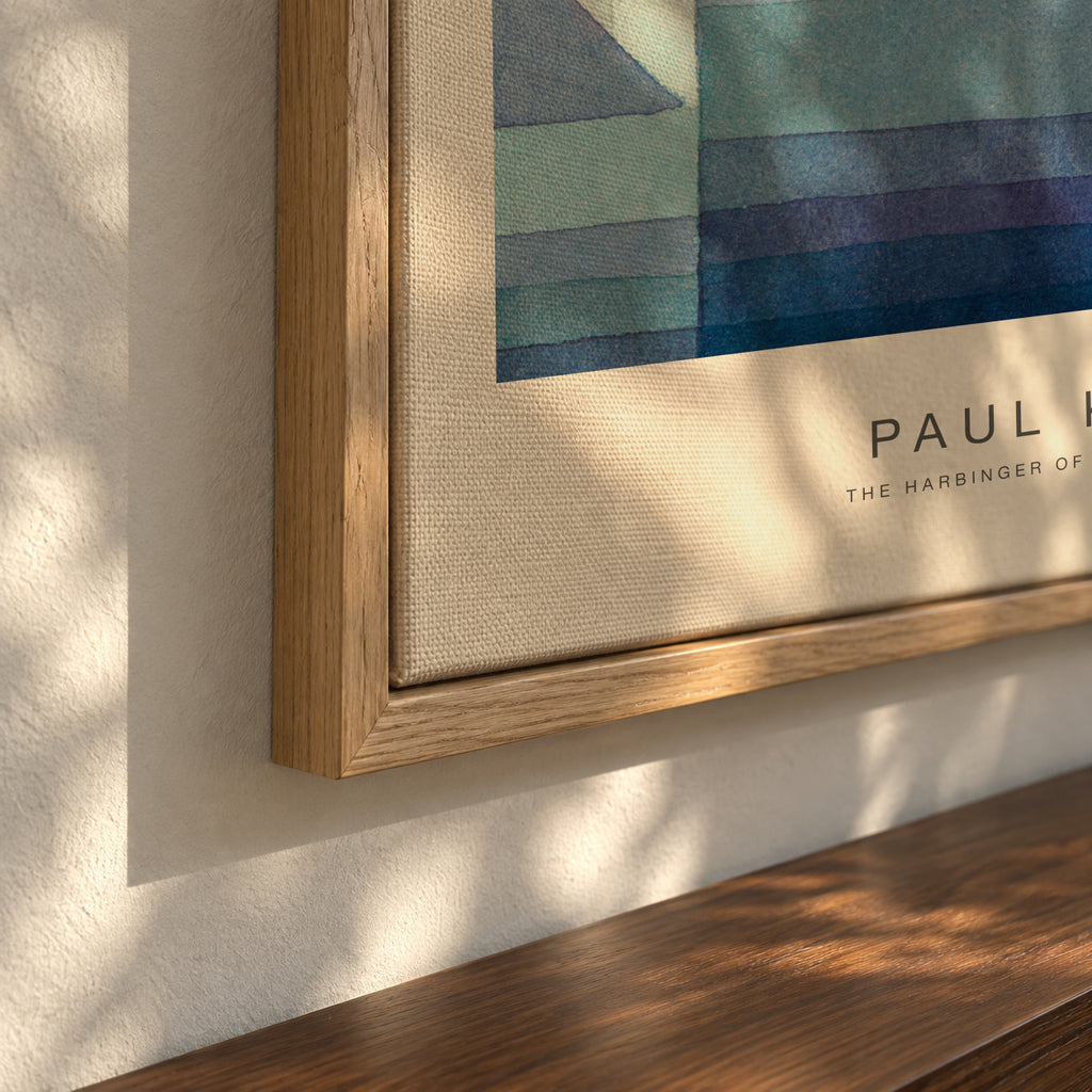 The Harbinger of Autumn (Special Edition) - Paul Klee - Framed canvas detail