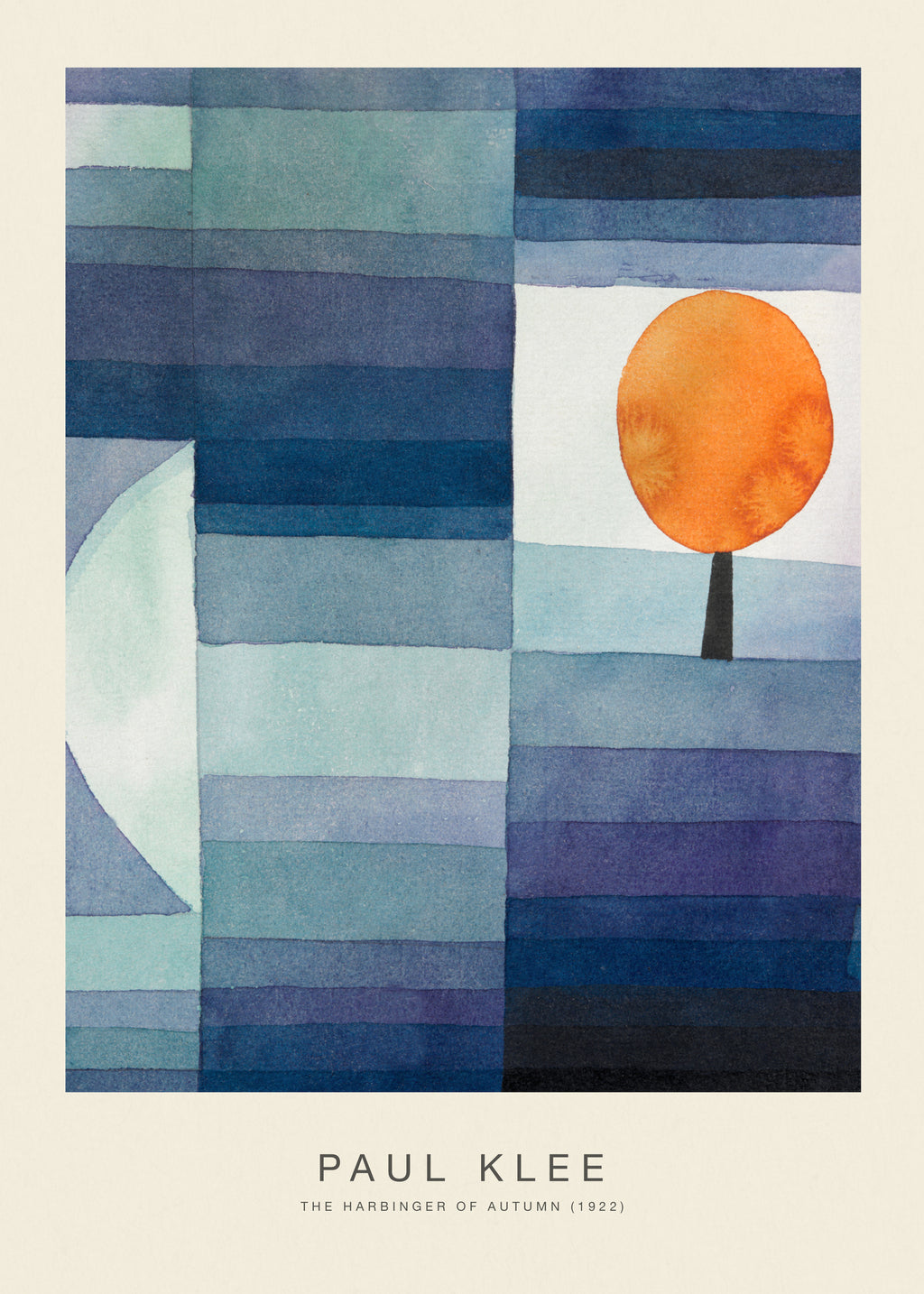 The Harbinger of Autumn (Special Edition) - Paul Klee - Unframed art print