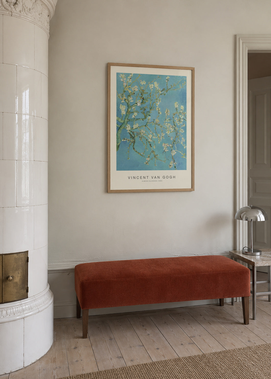 Almond Blossom (Special Edition) - Vincent van Gogh - Framed poster in an interior
