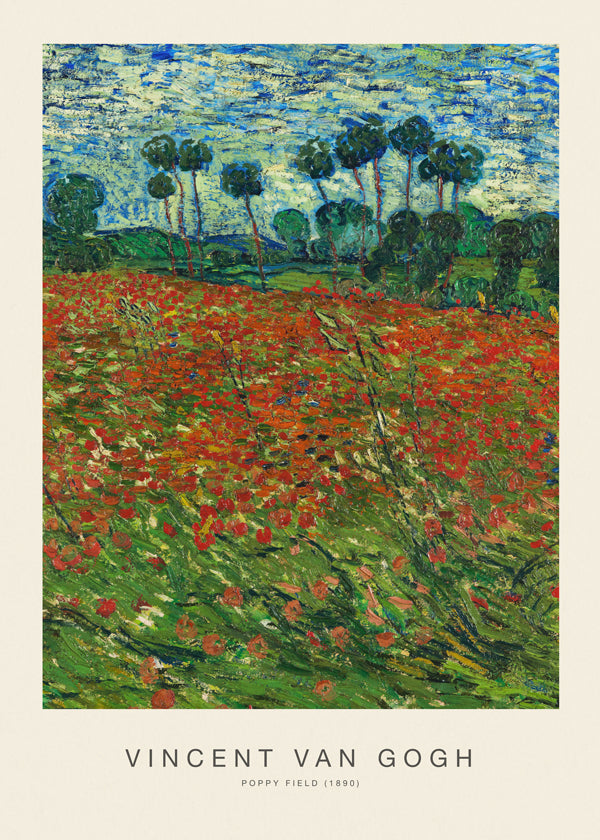 Poppy Field (Special Edition) - Vincent van Gogh