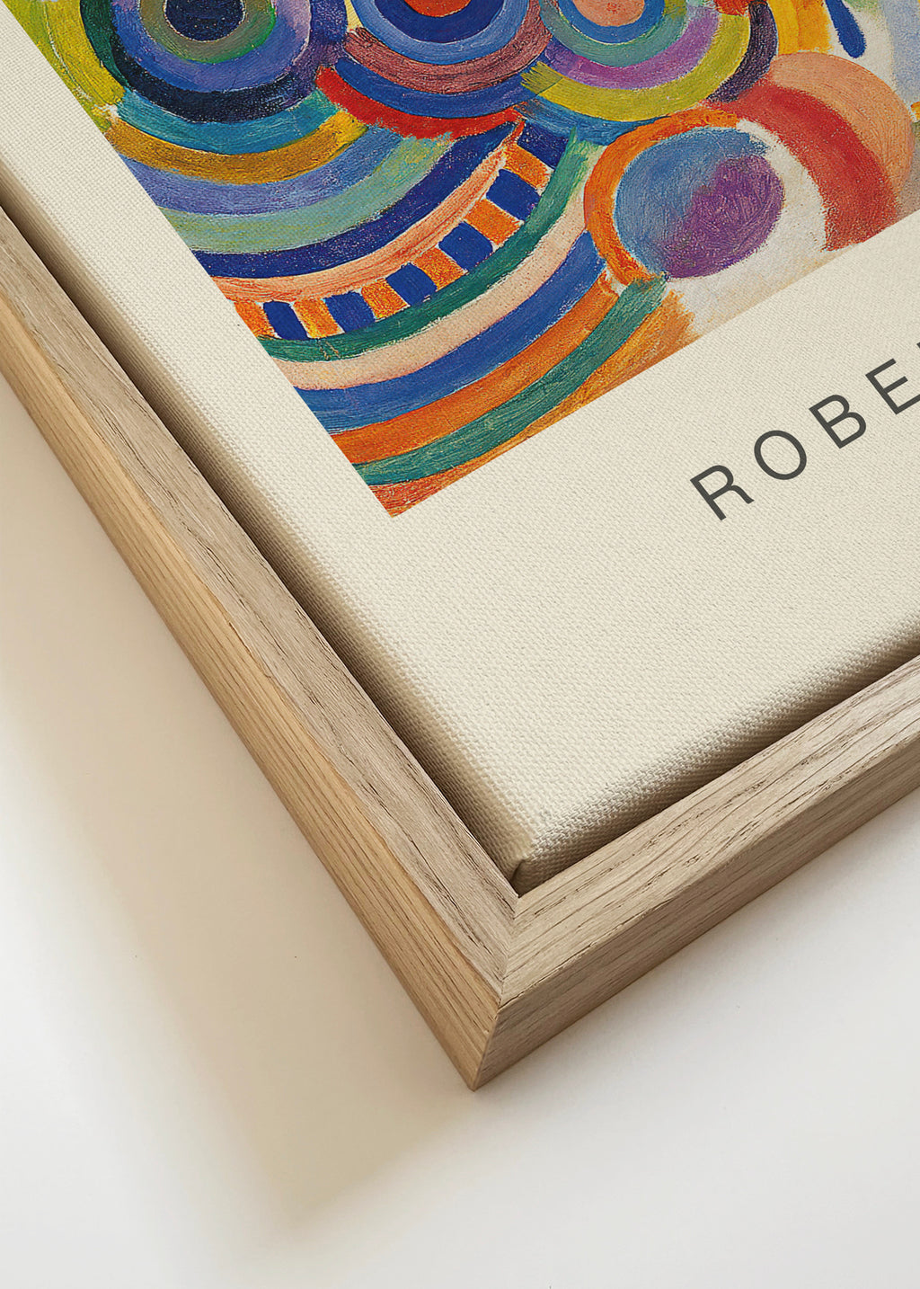 Portuguese Woman (Special Edition) - Robert Delaunay - Framed canvas detail