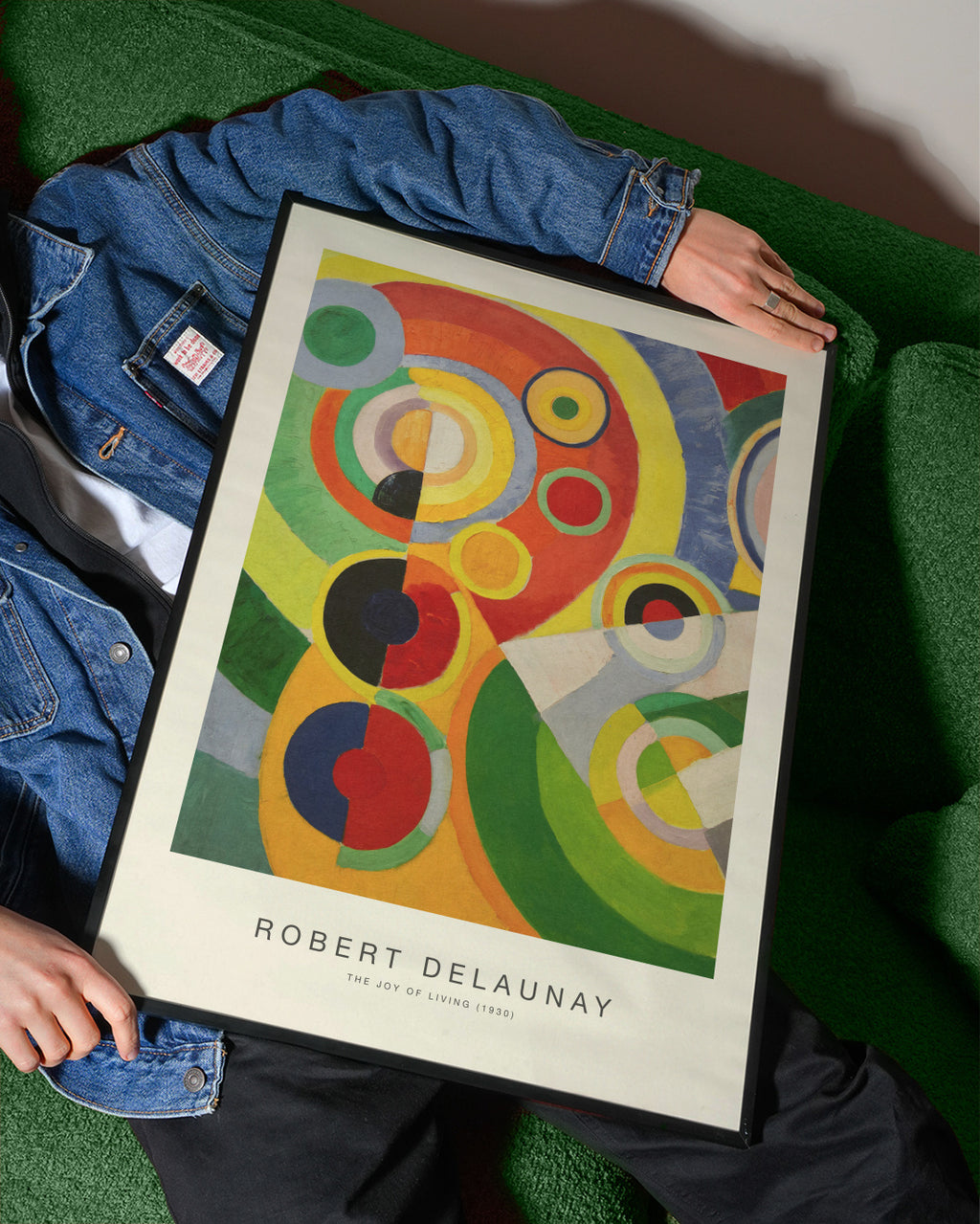 The Joy of Living (Special Edition) - Robert Delaunay - Framed poster detail