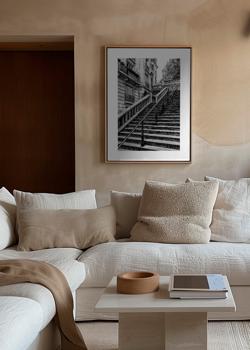 Black Montmartre - Parisian Stair Railing