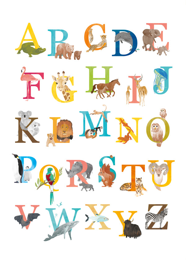Kids animal alphabet