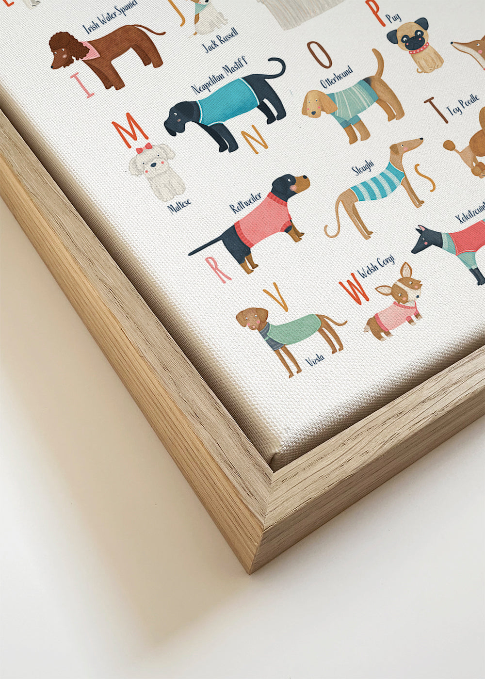 Alphabet Dogs Breed