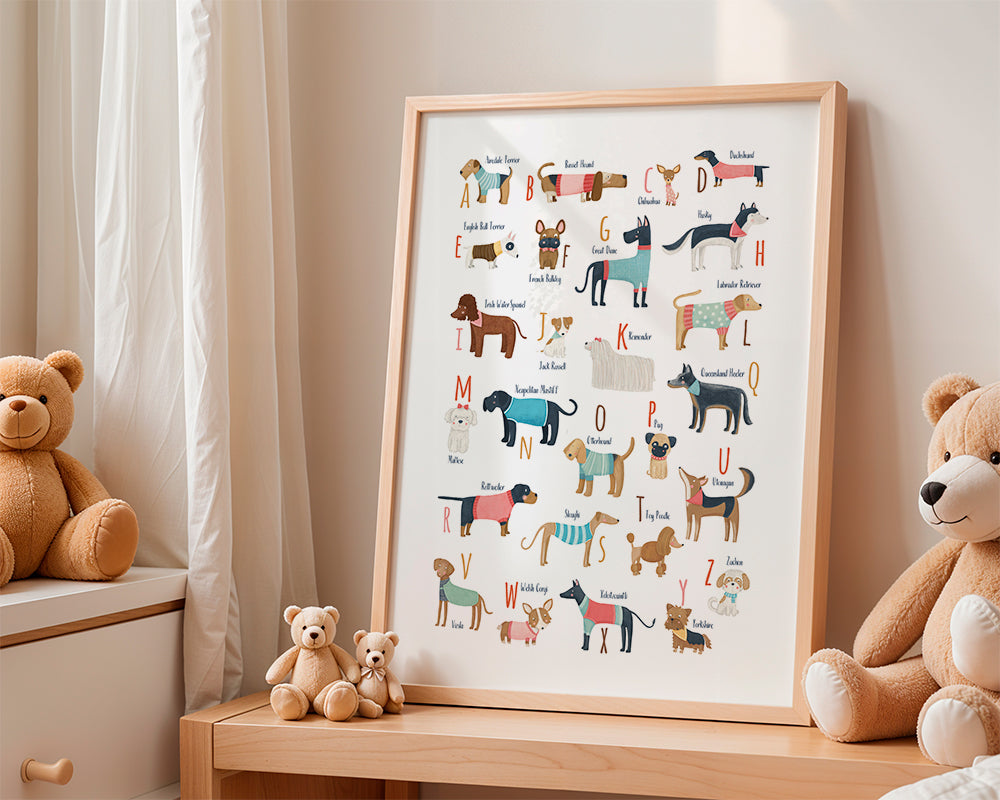 Alphabet Dogs Breed