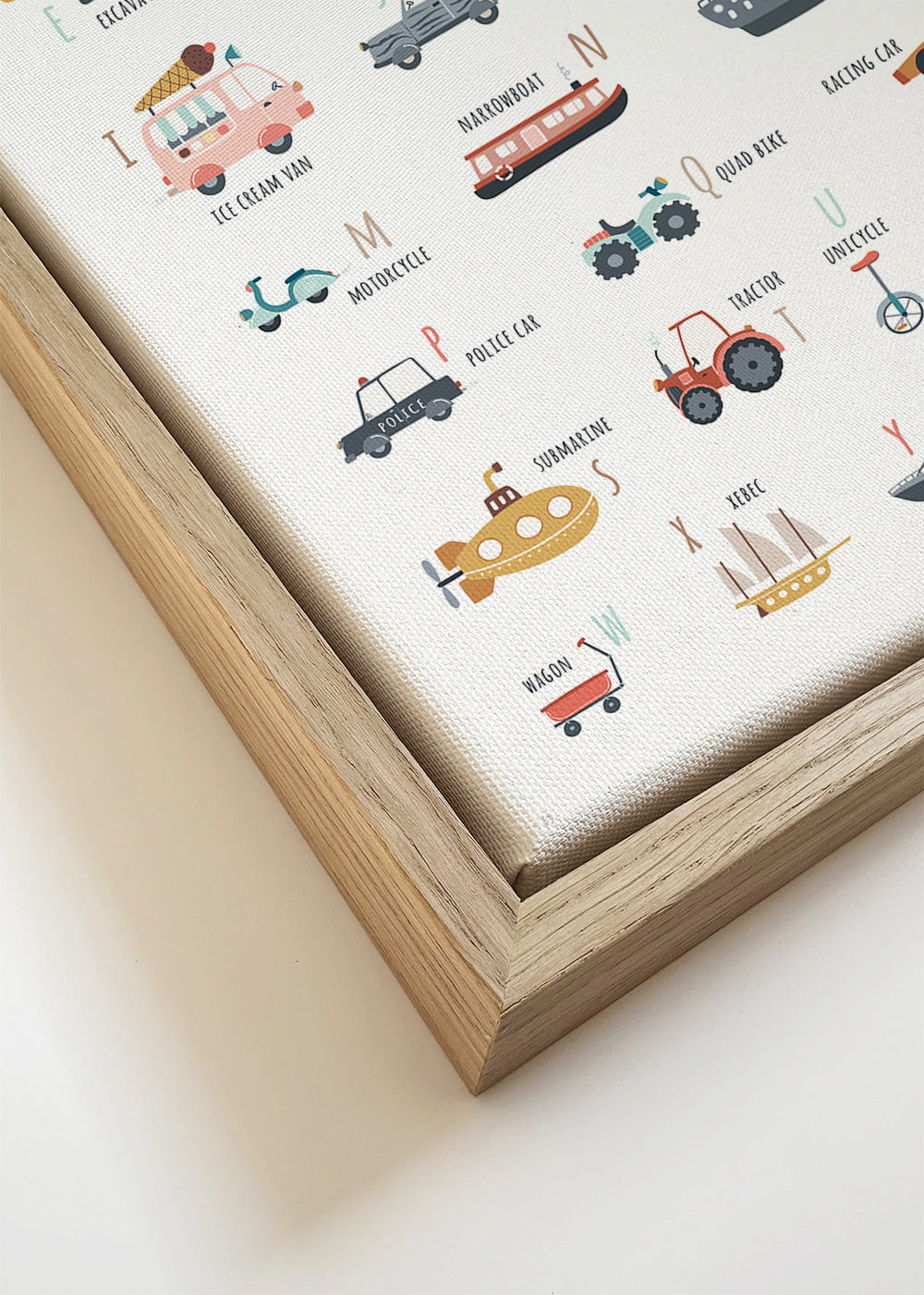 Alphabet transports (English)
