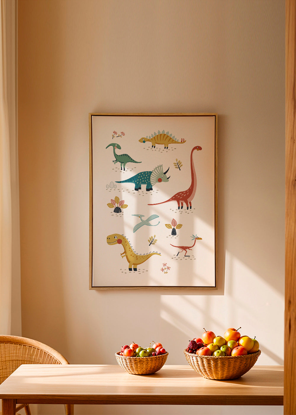 Dinosaurs kids print
