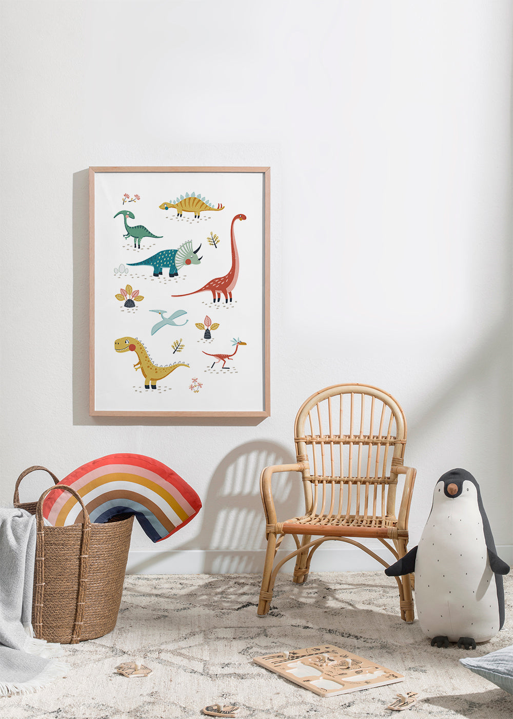 Dinosaurs kids print