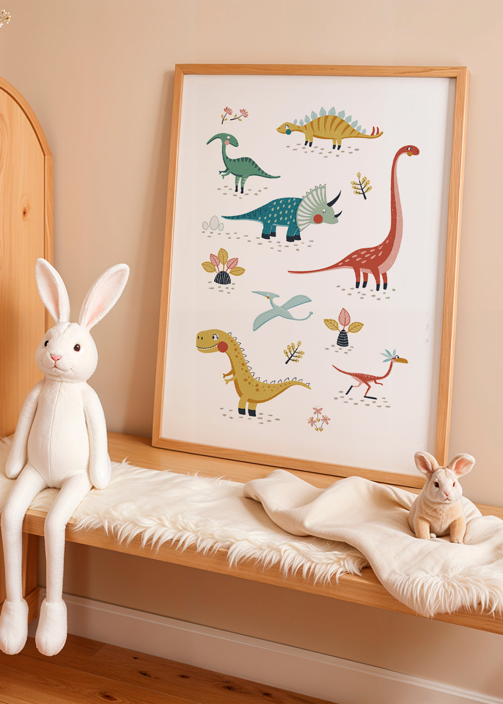 Dinosaurs kids print