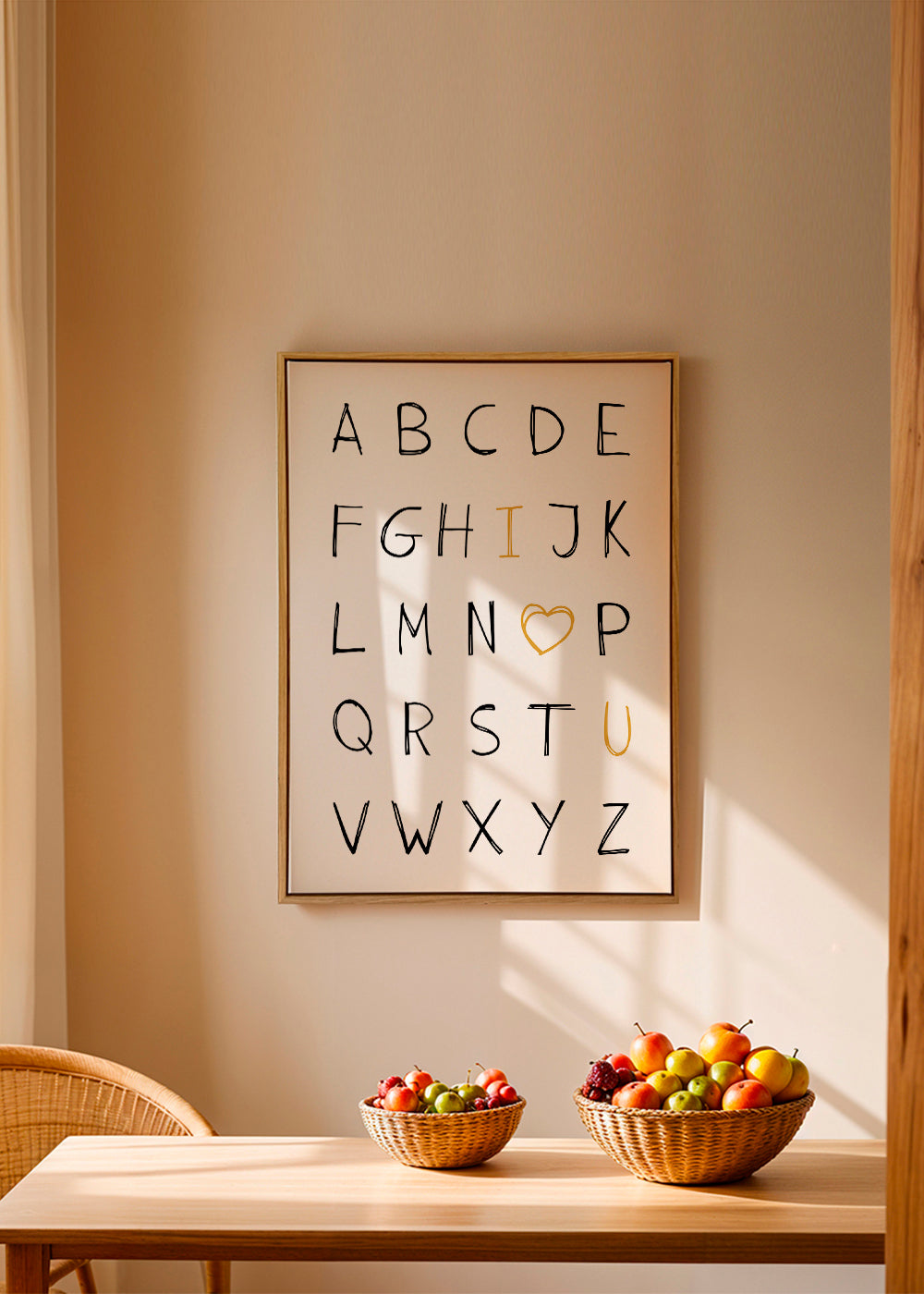 Alphabet I love you