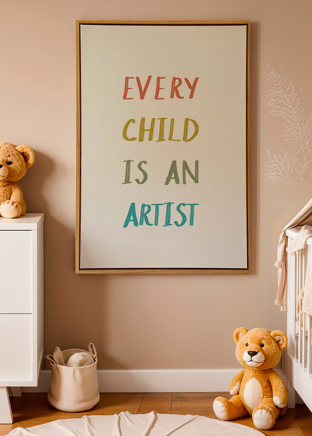 Every child is an artist Quote