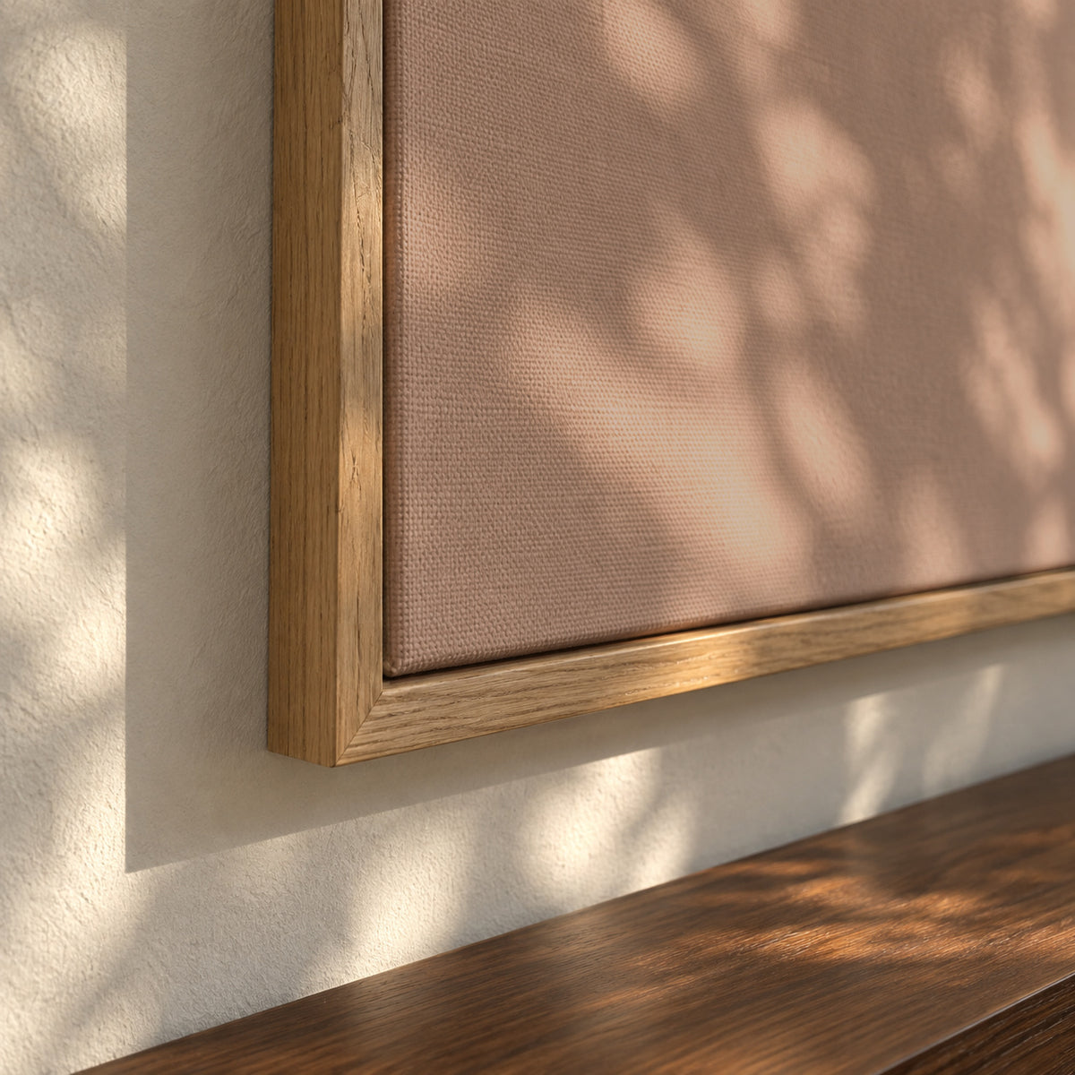 Lion - Framed canvas detail