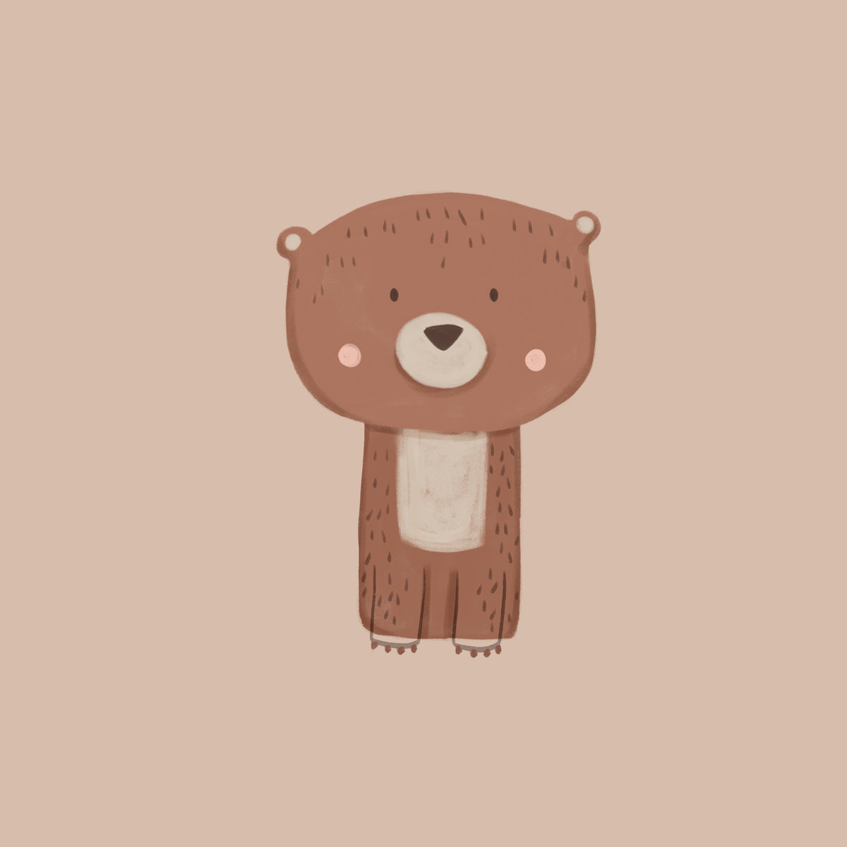 Bear - Unframed art print