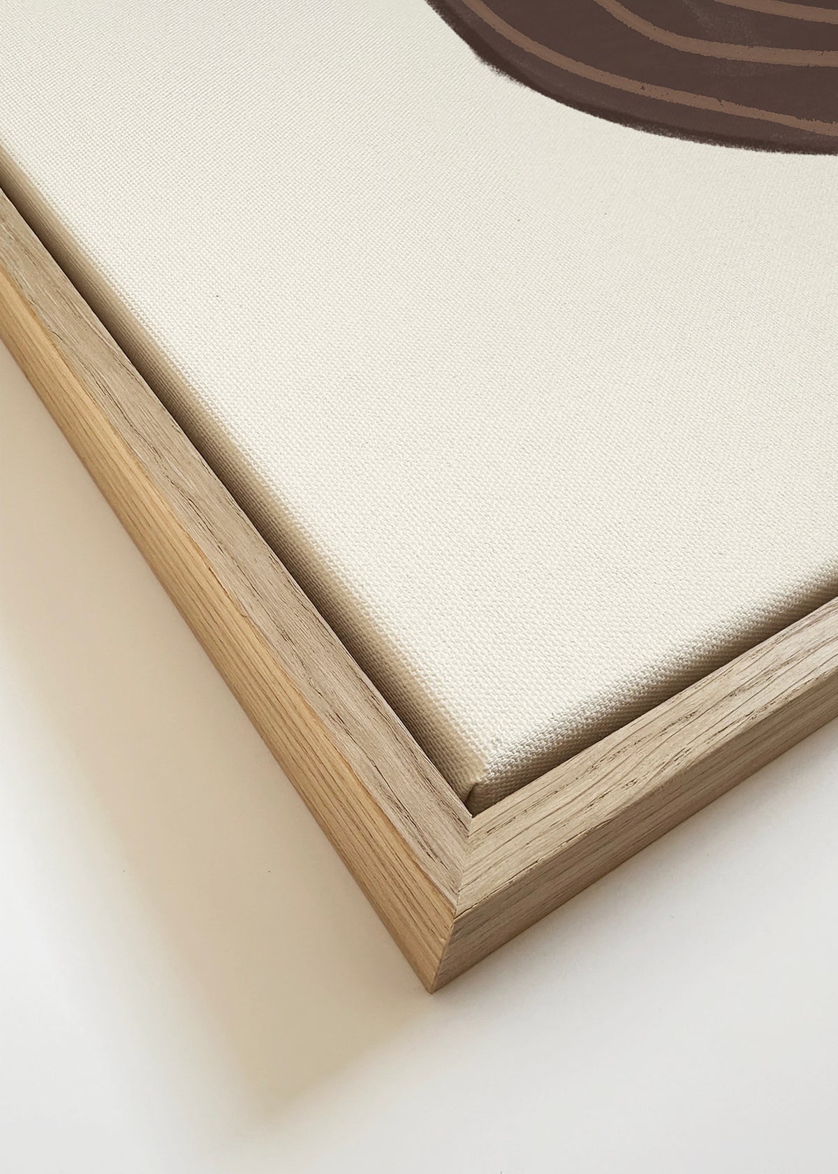 Sweet lion - Framed canvas detail