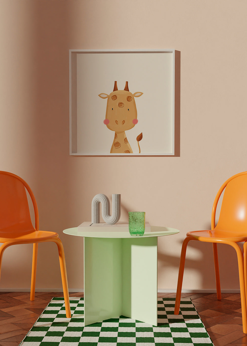 Lámina infantil jirafa dulce – Product2