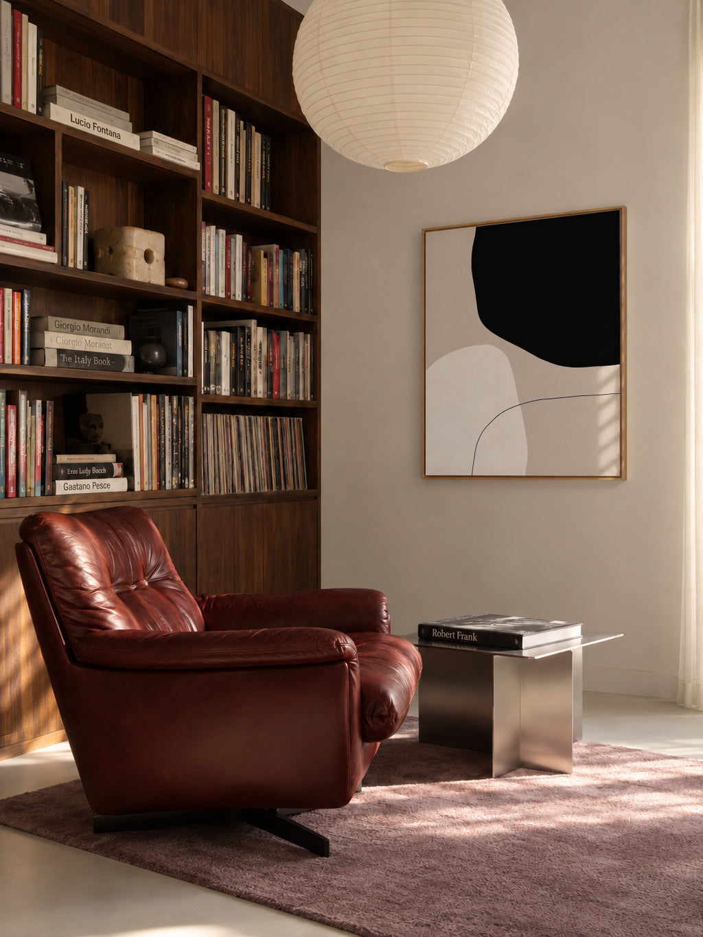 Pairing - Framed canvas in an interior