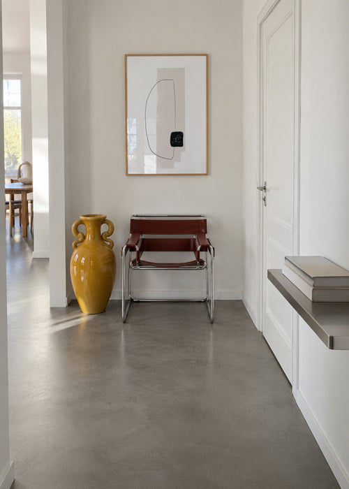 Overlap - Framed poster in an interior