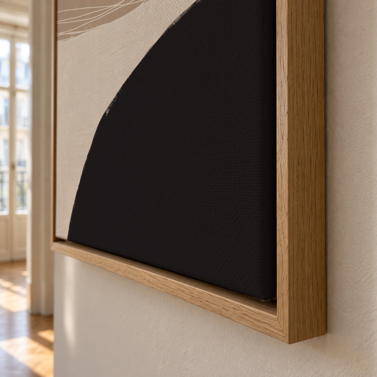 Joyful Harmony - Framed canvas detail