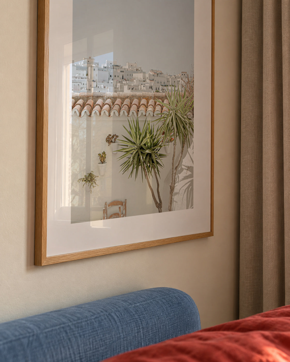 Southern Spain III - Framed poster detail