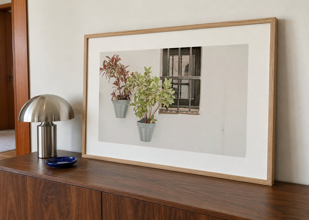 Southern Spain VII - Framed poster in an interior