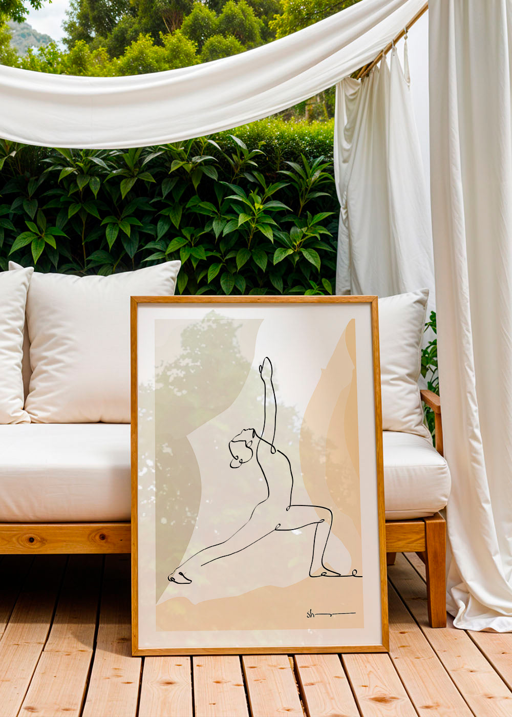 Warrior Pose - Virabhadrasana