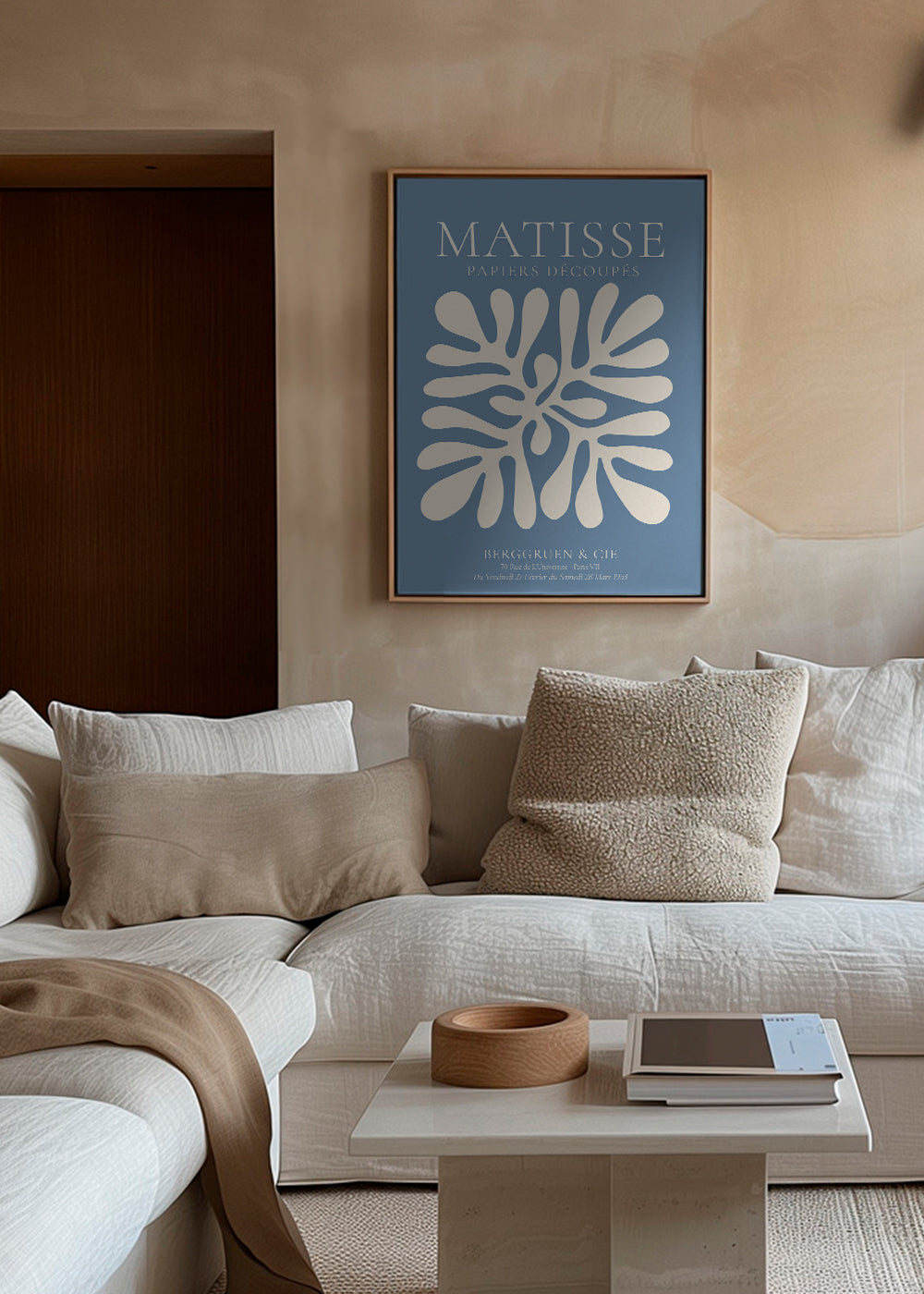 Henri Matisse BLUE papiers découpés I