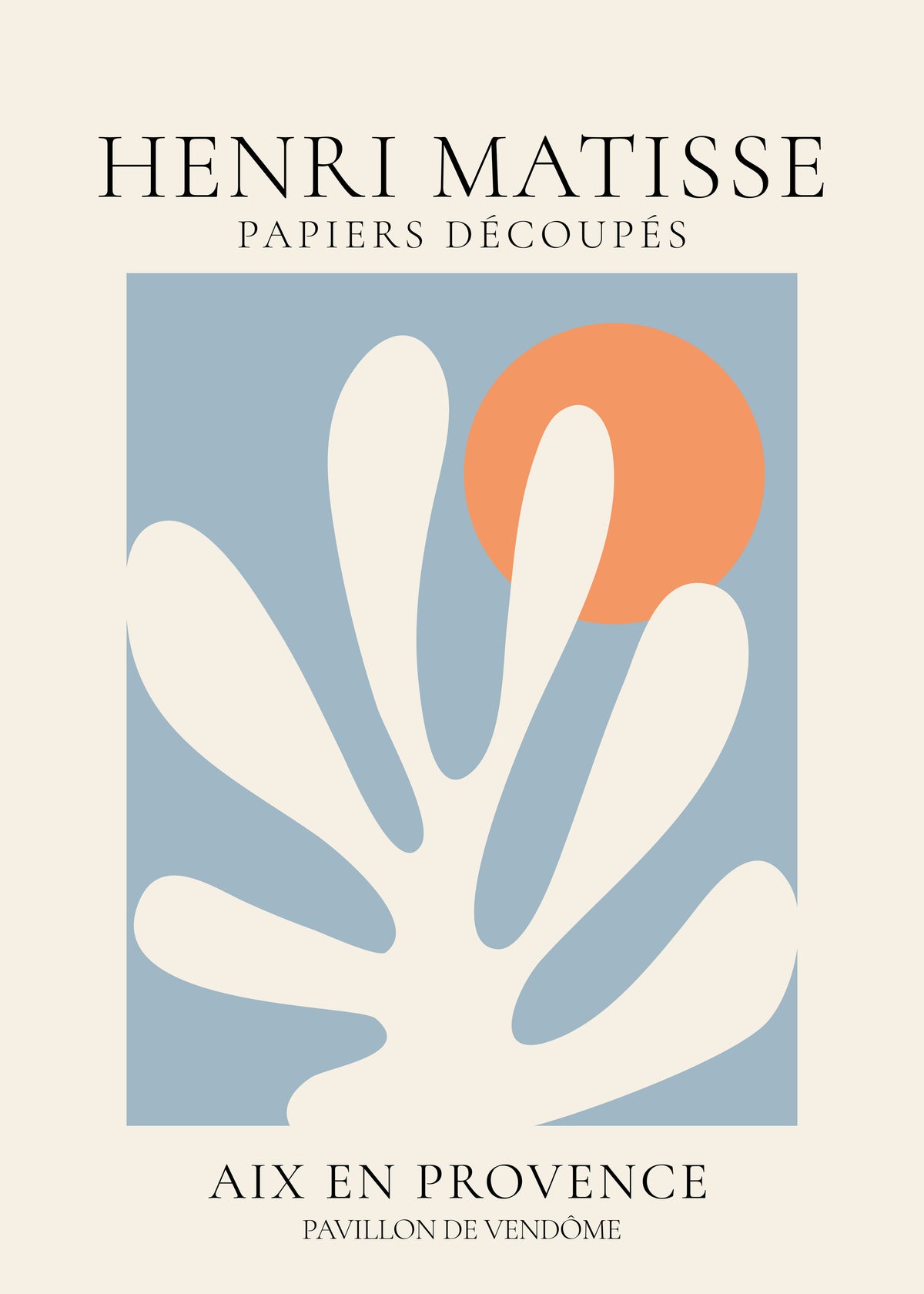 Henri Matisse papiers découpés XII - Unframed art print