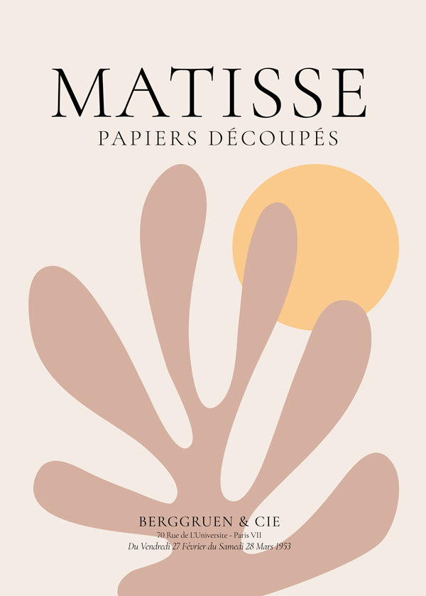 Henri Matisse papiers découpés XXI
