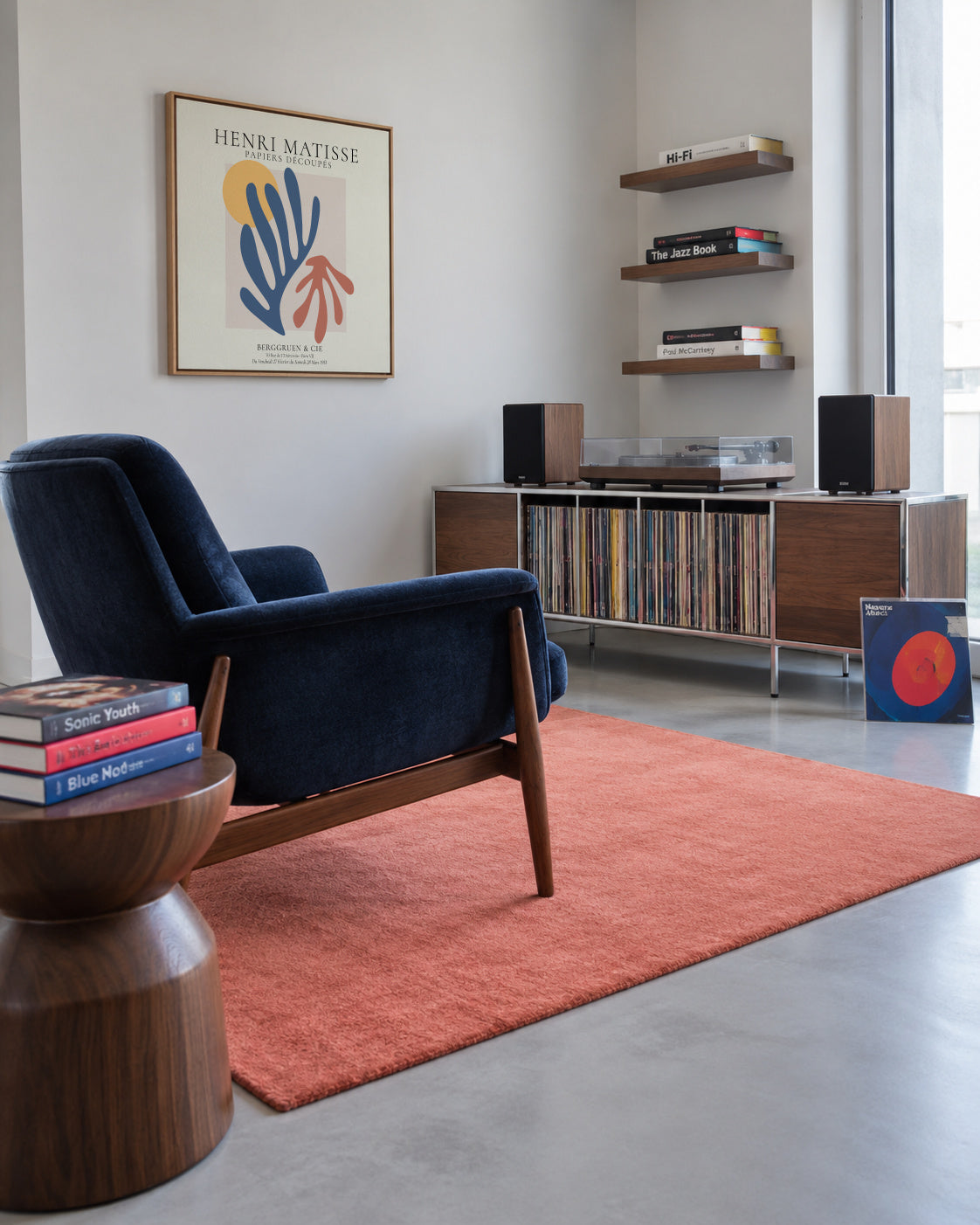 Henri Matisse papiers découpés IXX - Lienzo en ambiente