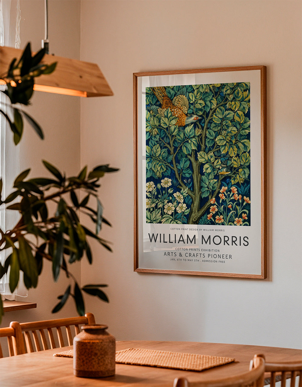 William Morris Cock Pheasant