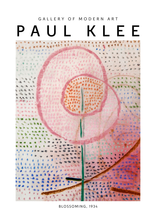 Paul Klee, Blossoming, 1934