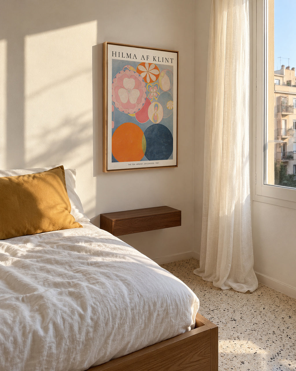 Hilma af Klint The Ten Largest - Framed canvas in an interior