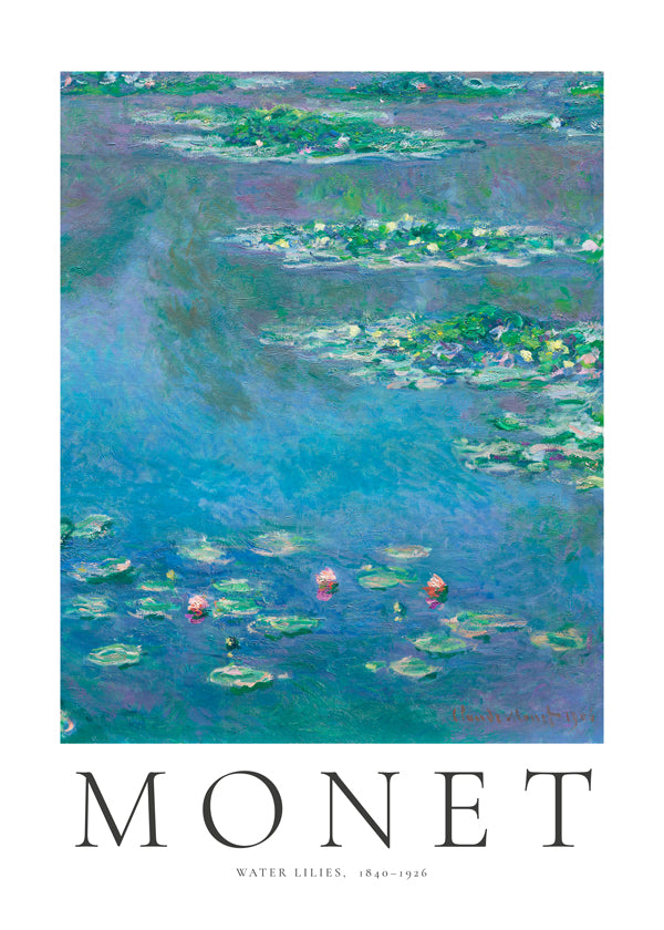 Claude Monet WATER LILIES, 1840–1926