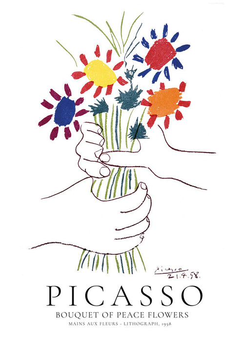 Pablo Picasso Bouquet Of Peace
