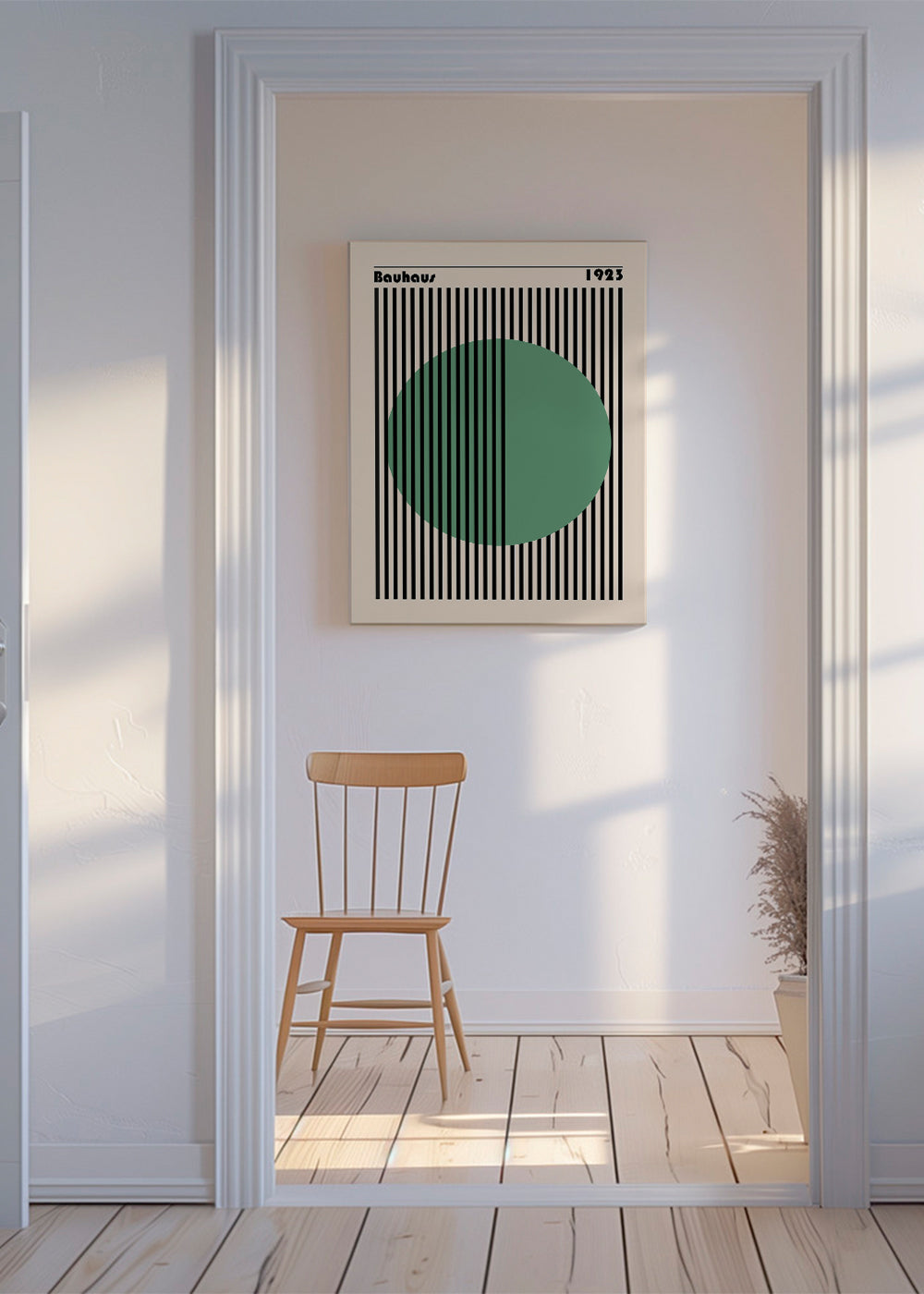 Bauhaus Green Circle