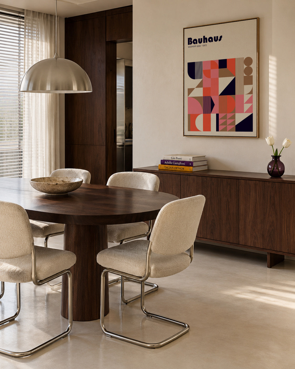 Bauhaus Weimar - Framed canvas in an interior