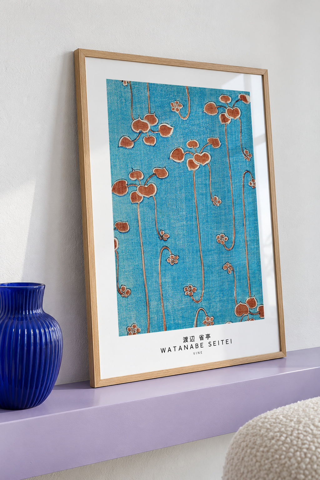 Watanabe Seitei Vine - Framed poster detail