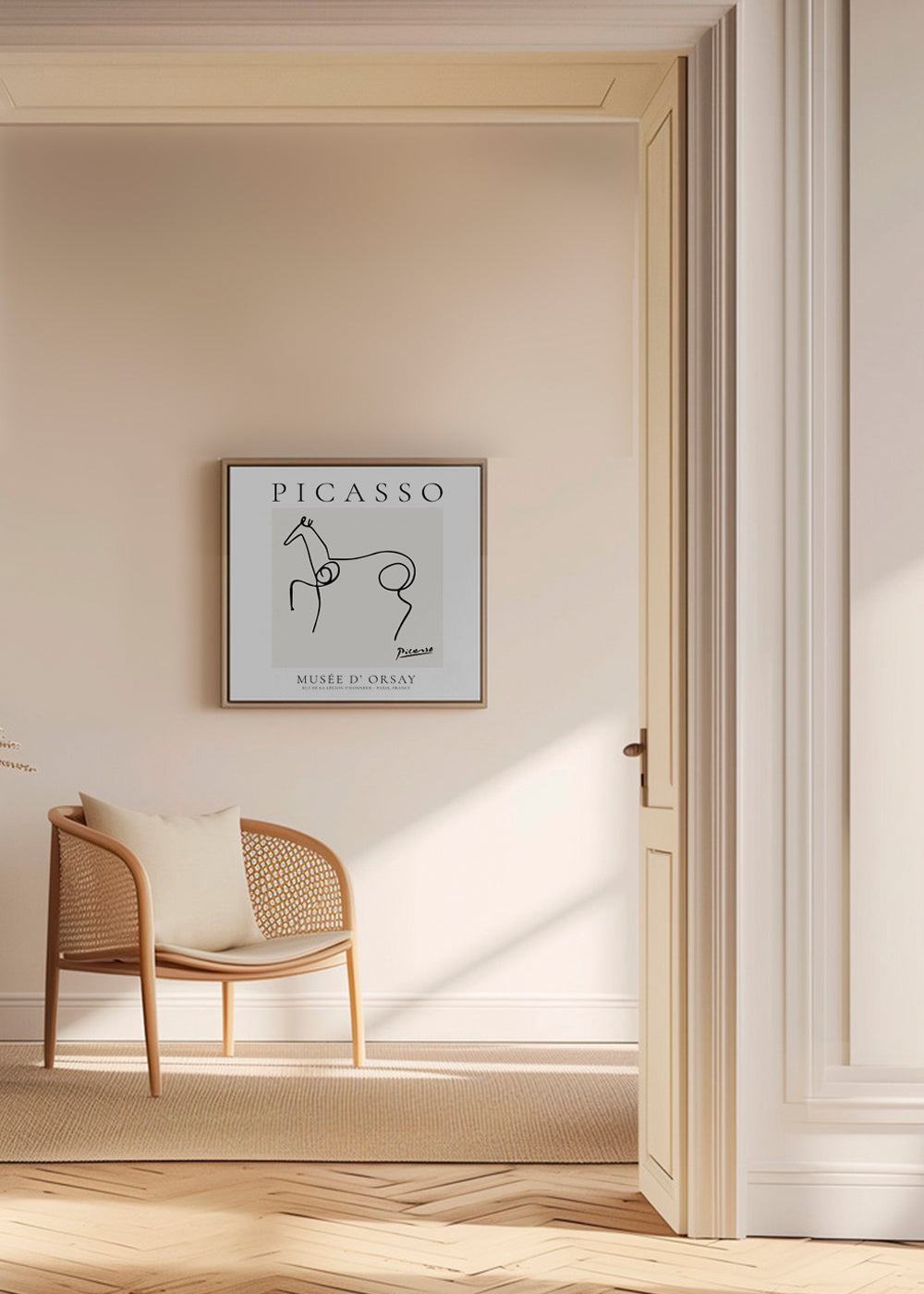 Pablo Picasso Animals Drawing Horse II