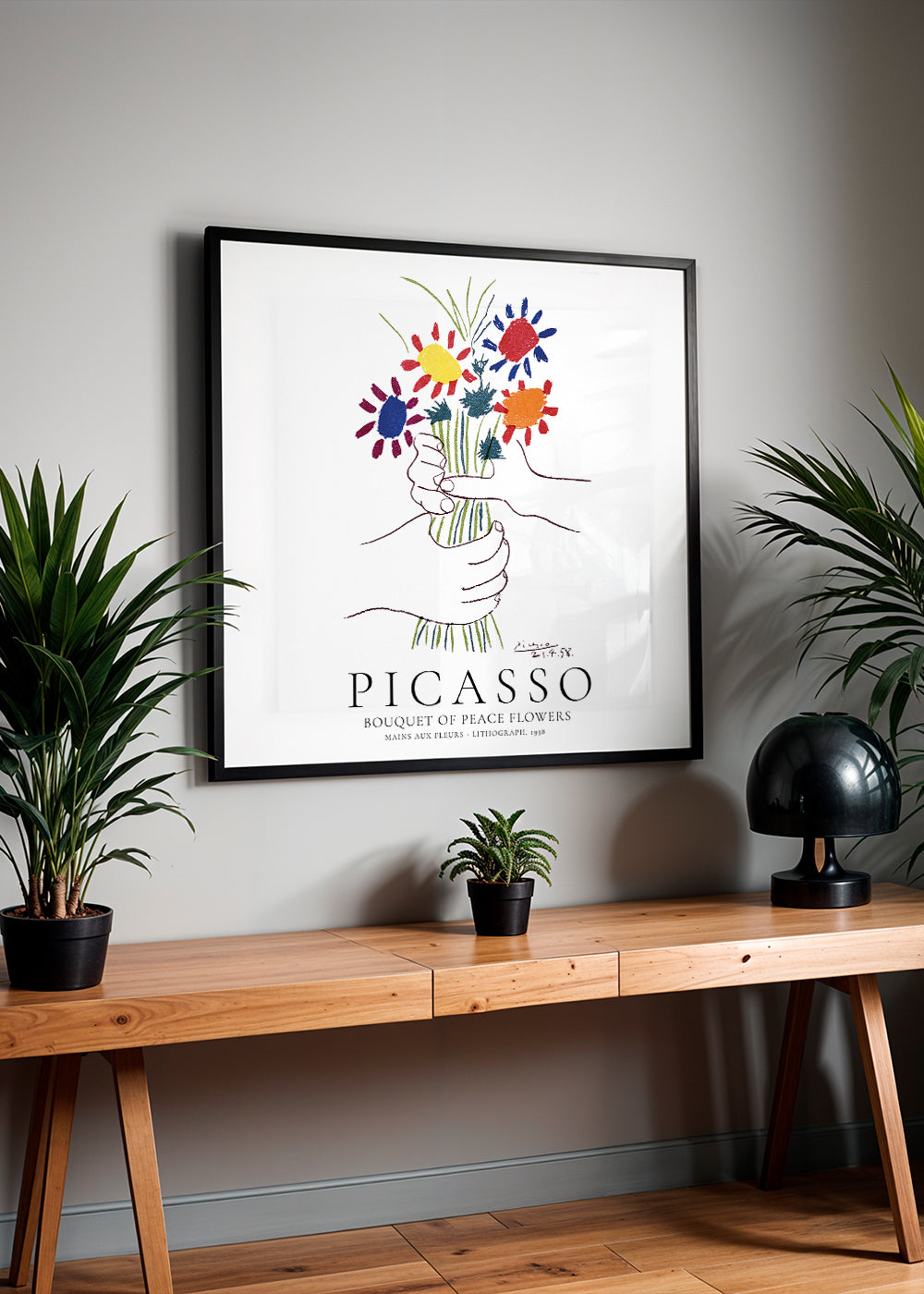 Pablo Picasso Bouquet Of Peace II
