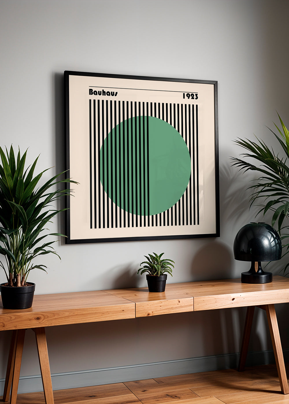 Bauhaus Green Circle II