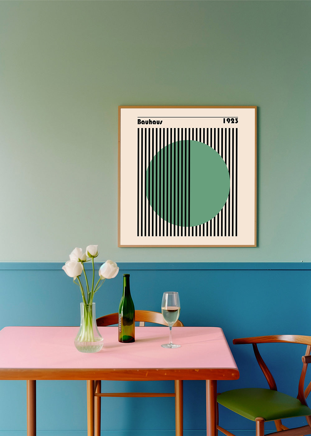 Bauhaus Green Circle II
