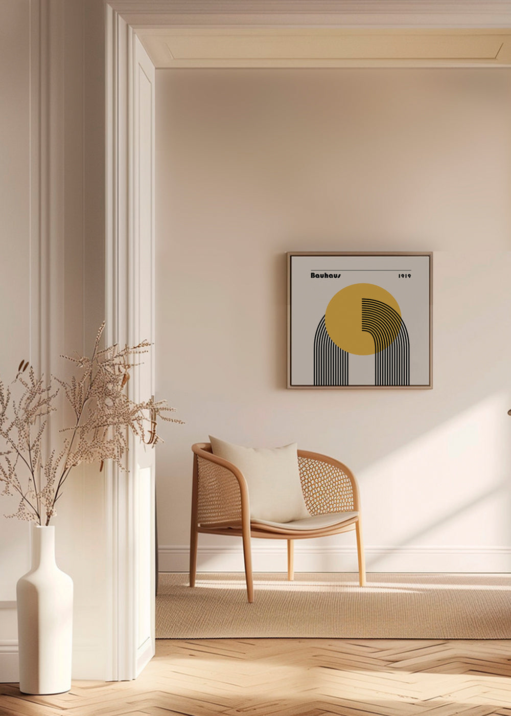 Bauhaus Venus yellow circle II