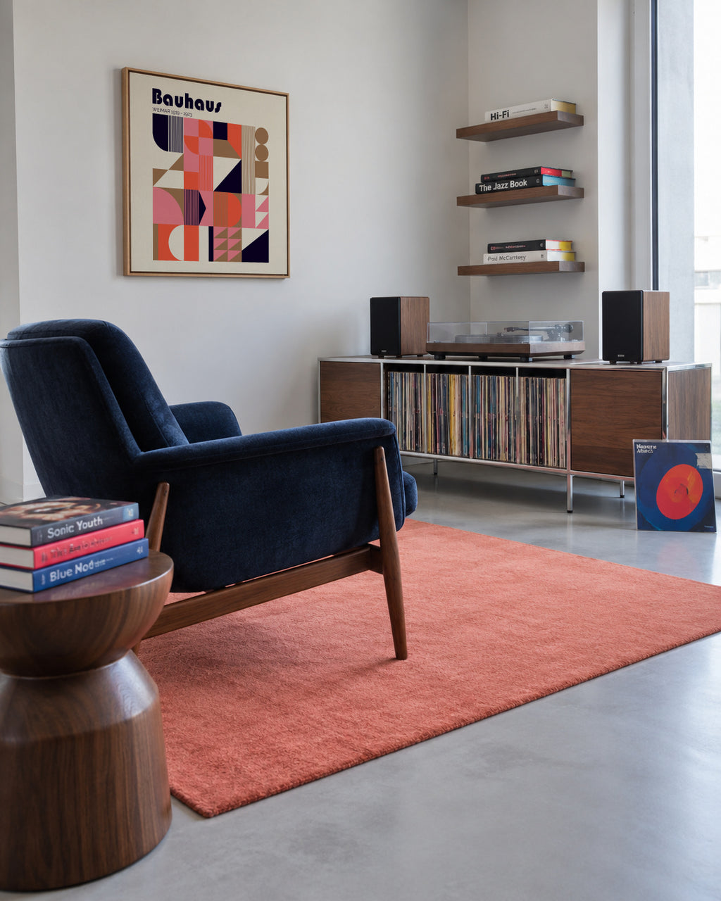 Bauhaus Weimar II - Framed canvas in an interior