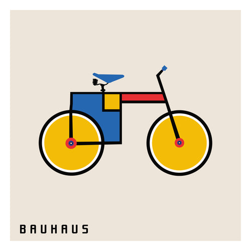 Bauhaus bicycle II - Unframed art print