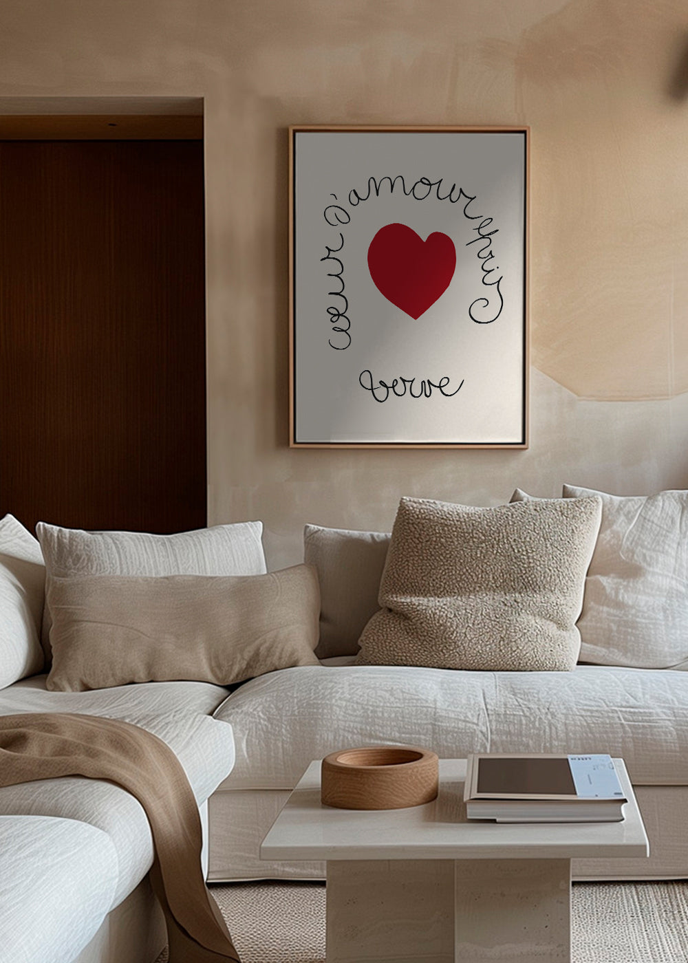 Henri Matisse "Coeur d'Amour Epris - Verve" love print