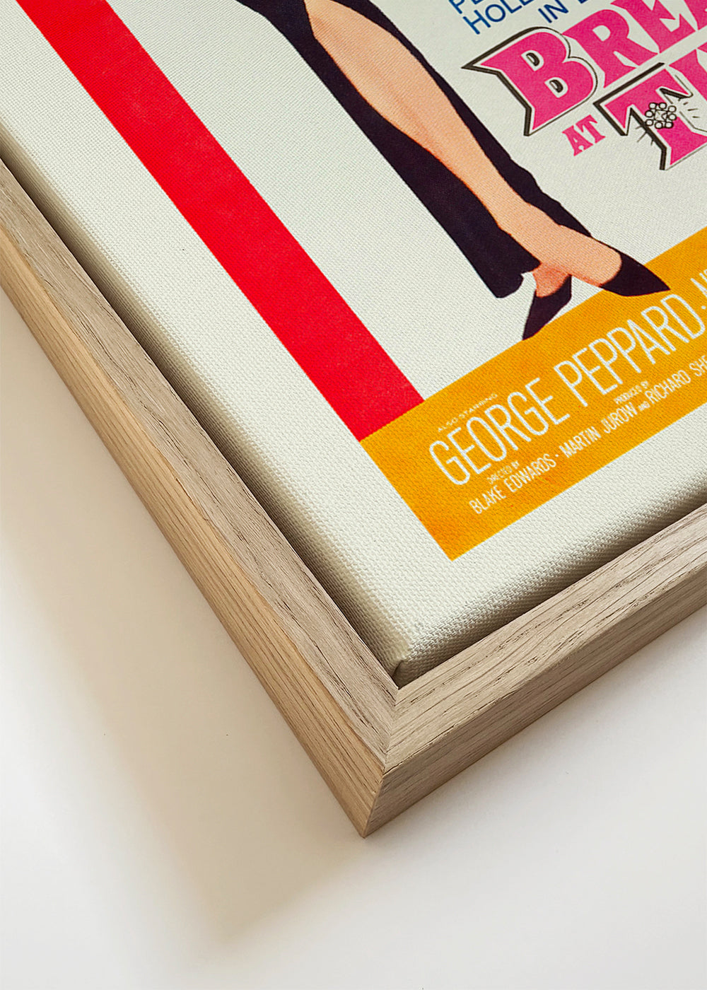 Audrey Hepburn Breakfast at Tiffanys 1961 film poster