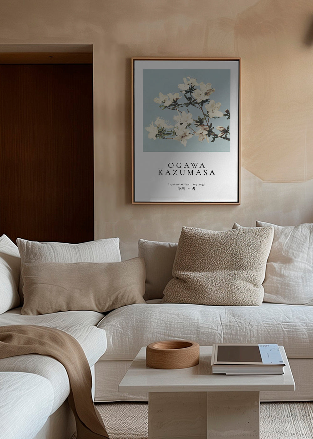 Japanese azaleas by Ogawa Kazumasa